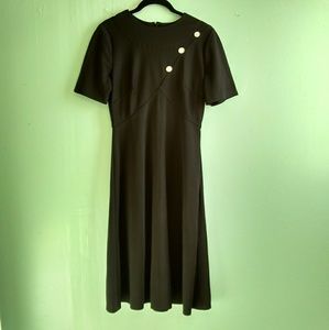 Handmade 60's black dress